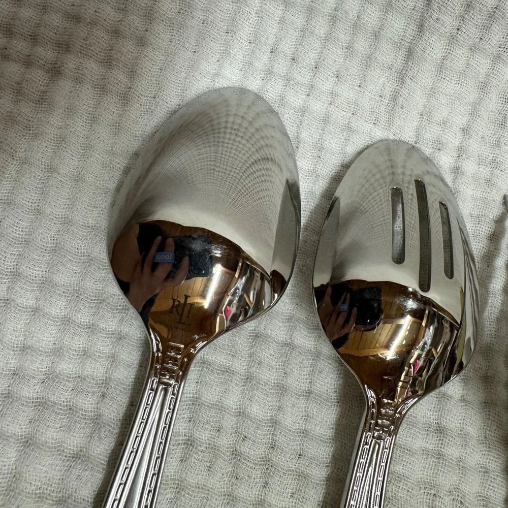 Lauren Ralph Lauren 4 Pc. Hostess Set Sinclair Stainless Steel